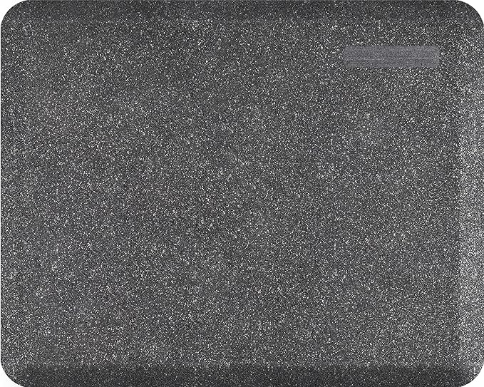 WellnessMats Granite Collection Anti-Fatigue Floor Mat, Polyurethane – Ergonomic Support Pad for Home, Kitchen, Garage, Office Standing Desk – Water Resistant - Made in USA