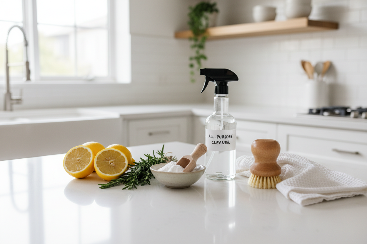 Cleaning Your Kitchen Without Chemicals: Natural Solutions That Actually Work