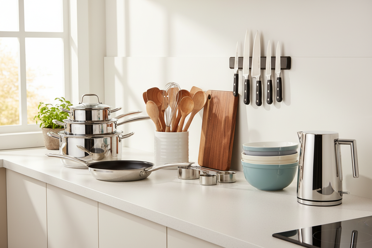 Best Kitchen Essentials for Healthy Cooking at Home