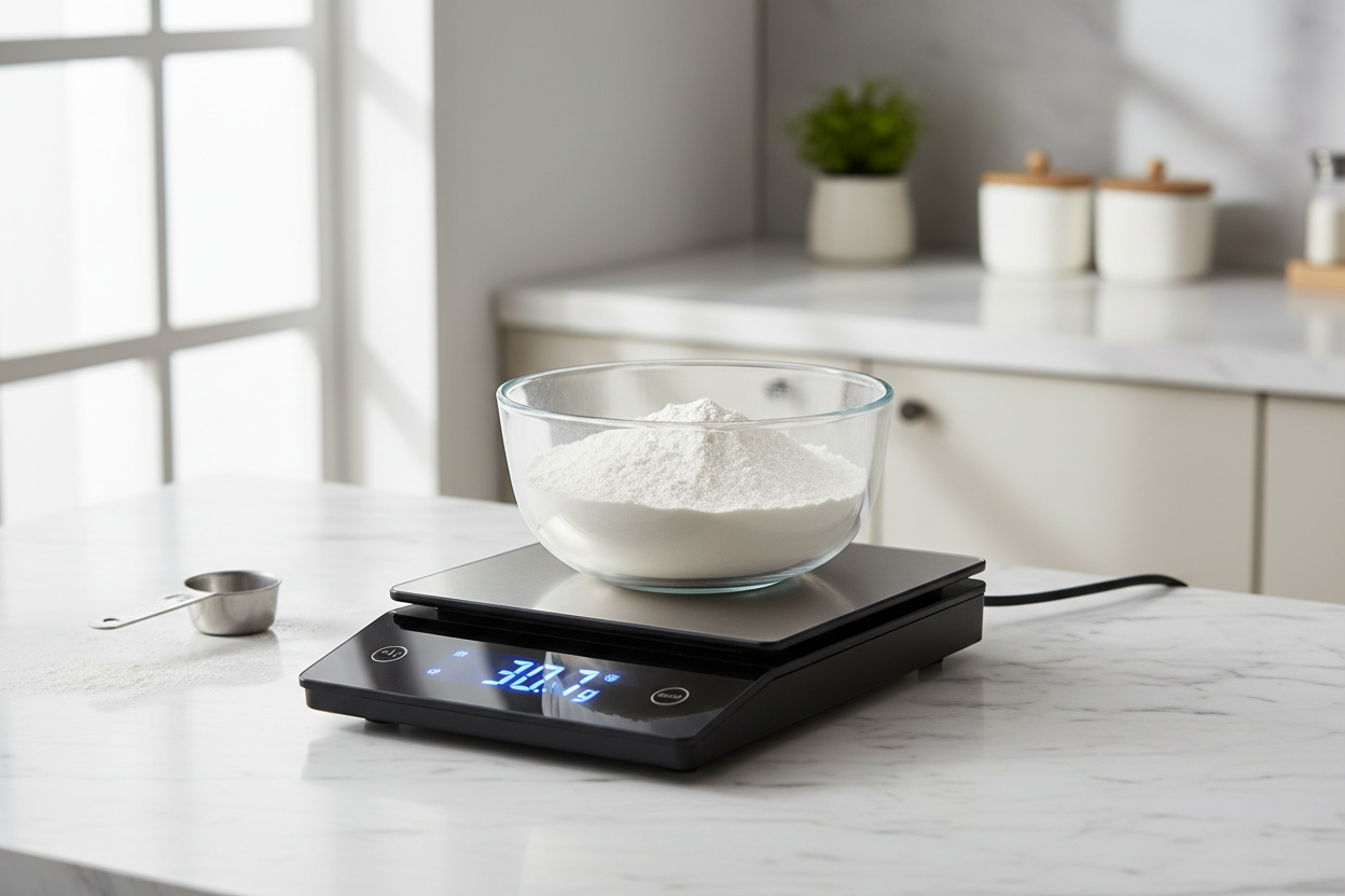 Digital Kitchen Scales for Precise Baking