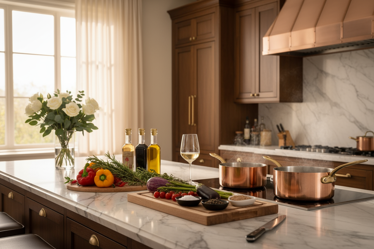 How to Create a Luxurious Cooking Experience at Home