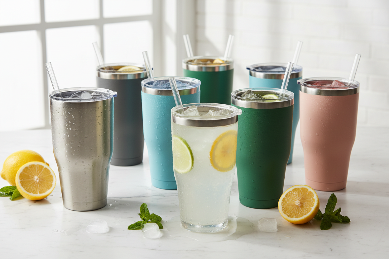 Insulated Tumblers: The Best Options for Keeping Cold Drinks Ice-Cold All Day
