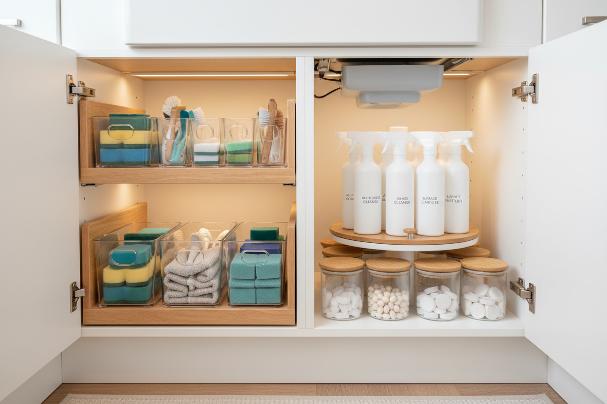 Organizing Your Under-Sink Cabinet: The Complete Guide for a Clutter-Free Kitchen in 2026