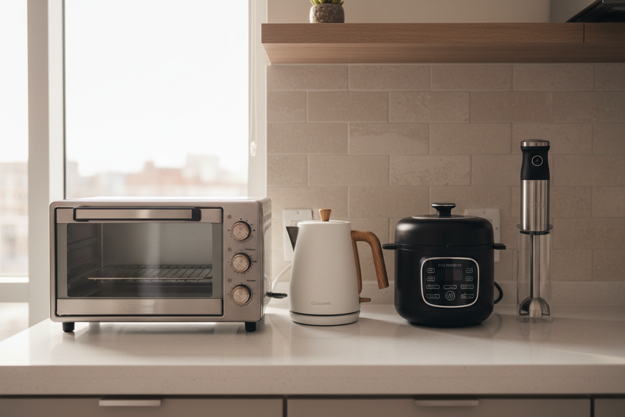 Best Small Countertop Appliances for Studio Apartments (2025 Guide)
