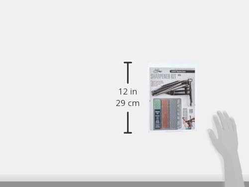 DMT (Diamond Machining Technology) ADELUXE Deluxe Aligner Kit, 3 Diamond Whetstone/1 Serrated Sharpener, Multicolor