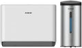 AIKE Wall Mount Automatic Soap Dispenser and Paper Towel Dispenser,Model AK1205 & AK5101