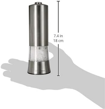 Zassenhaus "Gera" Electric Salt Mill, 7-Inch