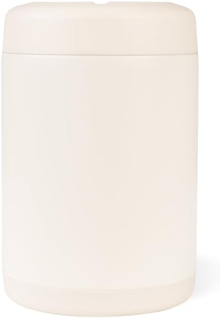 HydroJug Can Cooler 12 oz, Stainless Steel Can Holder, Cream
