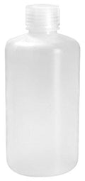 PSC 486214 Polypropylene Narrow Mouth Bottle with SCREWCAP, 32 oz (1L), Cubic_Inches, Degree C, Polypropylene