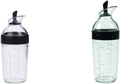 OXO Good Grips Little Salad Dressing Shaker + OXO Good Grips Salad Dressing Shaker Clear Large