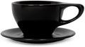 notNeutral Lino Porcelain Cup & Saucer Large Latte 12 oz (12 oz, 6)
