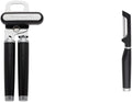 KitchenAid Classic Multifunction Can Opener/Bottle Opener, 8.34-Inch, Black & KE112OHOBA Classic Euro Peeler, One Size Black 2