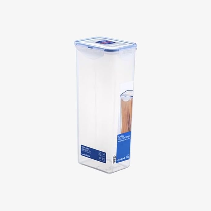 Lock & Lock Airtight Rectangular Tall Food Storage Container, Pasta Box 67.63-oz/ 8.45-cup (1)