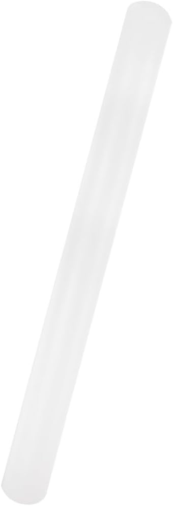 Fondant Rolling Pin - Fondant Cake Dough Roller Non-Stick No Handle Rolling for Baking Kitchen Tool Rolling Pin PP - (20" x 1.38", White)