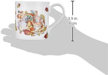 Noritake T97265/4660-6 Noritake My Neighbor Totoro 400cc, Chicken Thorns, Microwave Safe, 1 Piece, Bone China