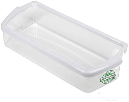 Glob Pro Solutions GS102 fits Door Shelf Bin Clear Plastic comes with frame Replacement for W10321302, W10321303, W10549739, WPW10321304VP. Heavy DUTY