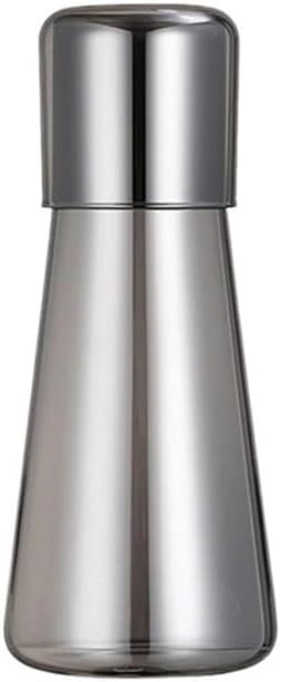 Jug 850ml Glass Teapot Set, Transparent Water Pitcher with Glass Cup for Hot and Cold Water, Teapot for Home Nightstand Water Pitcher(Grey)