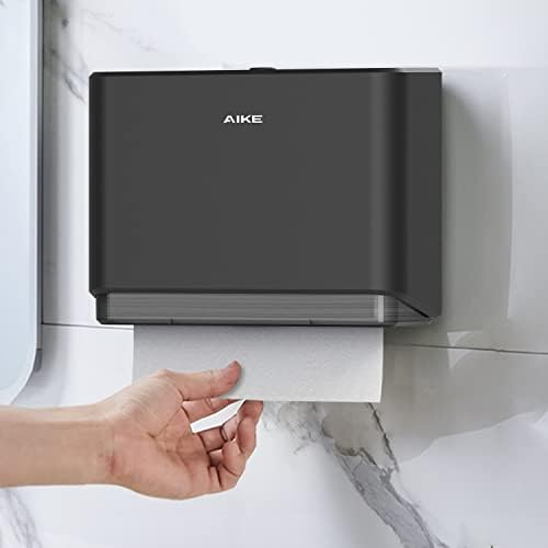 AIKE Wall Mount Automatic Soap Dispenser and Paper Towel Dispenser,Model AK1205 & AK5101