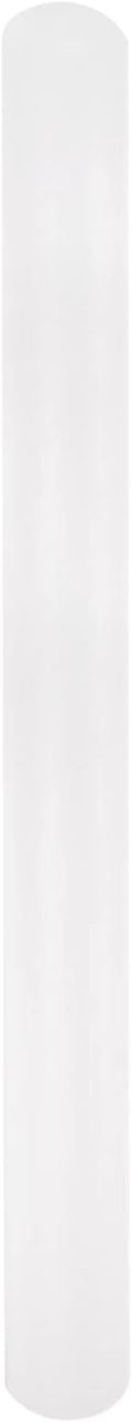 HARFINGTON Fondant Rolling Pin PP 50cm x 2.5cm Non Stick for Baking White