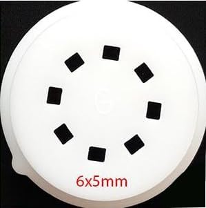 Udon Noodles Shape Disc Fit For Philips Automatic Pasta & Noodle Maker, Disc Compatible With Philips Pasta Maker Attachment Kitchen Appliance Maker Accessory (Udon Noodles4x3mm) (D19, 6x5mm)