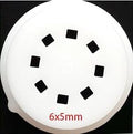 Udon Noodles Shape Disc Fit For Philips Automatic Pasta & Noodle Maker, Disc Compatible With Philips Pasta Maker Attachment Kitchen Appliance Maker Accessory (Udon Noodles4x3mm) (D19, 6x5mm)