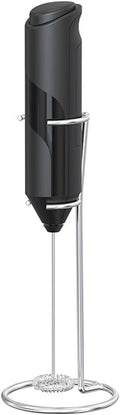 PRETYZOOM Small Handheld Electric Egg Blender Whisk Portable Milk Frother for Coffee and Latte Lightweight Kitchen Tool for Egg Beating and Milk Frothing
