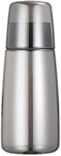 GRFIT Jug Set of 750ml Glass Teapot, Transparent Water Jug with Glass Cup, Water Kettle for Household Nightstand Water Pitcher (Grey)