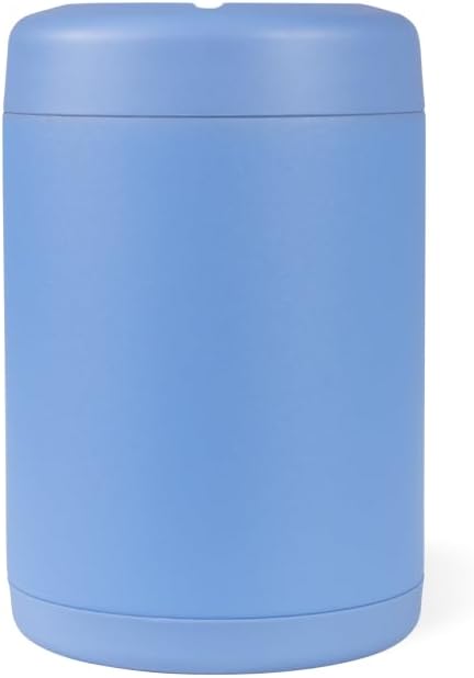 HydroJug Can Cooler 12 oz, Stainless Steel Can Holder, Light Blue