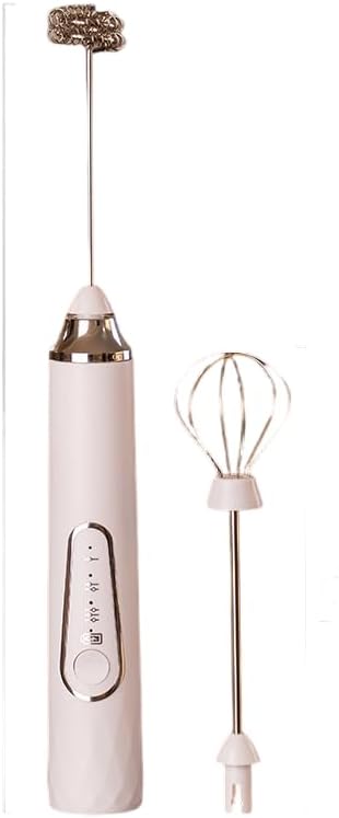 Electric Milk Frother, Coffee Frother, Household Cream Mixer, Handheld Small Stirrer, Wireless Egg Beater
