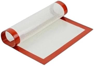 Silicone Baking Mat Non-Stick Heat Resistant Oven Liner 15.7x11.8 in Reusable Baking Sheet for Pastry Cookie Dough
