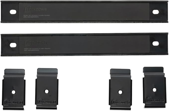 Lockdown Securewall Magnetic Knife & Tool Hanger 2 Pack with 8" Magnet, Heavy-Duty Steel, Securewall Compatible, for Gun Storage and Organization