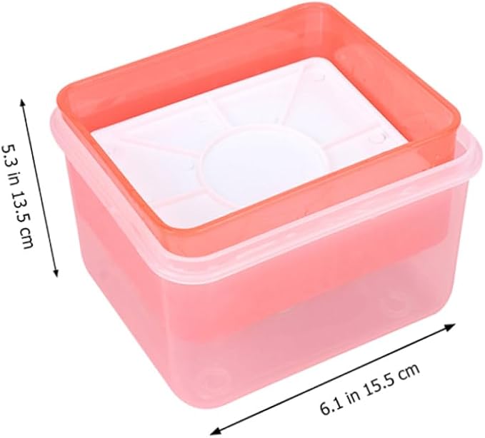 Tofu Drain Container Home Drain Box for Tofu Squeeze Easy to Clean Use for Silken Firm Extra Firm Compact Design for Kitchen Use