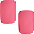 NewTupperware Modular Mates 1610 Rectangular Replacement Seal (LID ONLY) 10.75" X 7" Set of 2 (Soft Candy Pink)