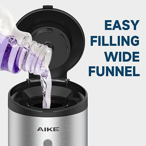 AIKE Wall Mount Automatic Soap Dispenser and Paper Towel Dispenser,Model AK1205 & AK5101