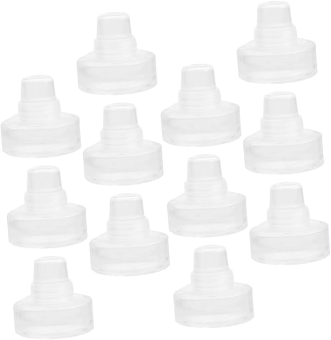 MAGICLULU 24pcs Shaped Glass Wine Stoppers Reusable Beverage Sealers for Bottles Leakproof Design Preserves Freshness for Wine and Beer Storage