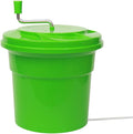 Wutfly 5 Gallon Large Commercial Manual Salad Spinner/Dryer
