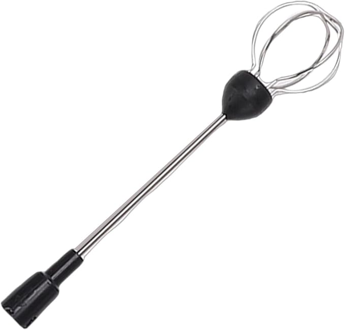 Rengue Milk Frother Wand, Milk Frothers Steel Handheld Electric Whisk with Effortless Foam Making for Coffee Lovers Frother Wand, USB Rechargeable Stainless Nan Kitchen