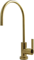 Kingston Brass KS8192CTL Continental Single-Handle Water Filtration Faucet, Polished Brass