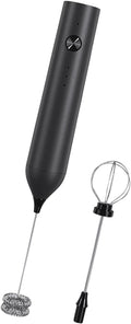 Electric Milk Frother Handheld Whisk Suitable for Coffee and Hot Chocolate with and Ergonomic Grip