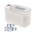 Portable Ice Maker, 8 Cubes in 10 Mins, Dual Power DC 12V & AC, Compact Countertop Machine for Home Office Camping Car, Purple