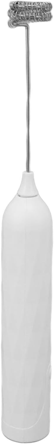Small Household Egg Beater Mini Multifunctional Blender Handheld Electric Stirrer Foam Maker Whisk Cordless Milk Coffee Foamer (White)