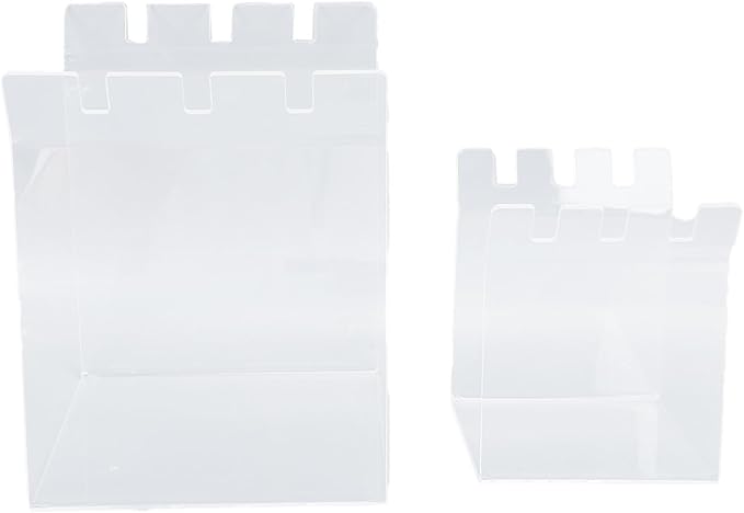 Filling Freezer Bag Stand Acrylic Adjustable Ziplock Bag Holder for Kitchen Organization and Food Storage