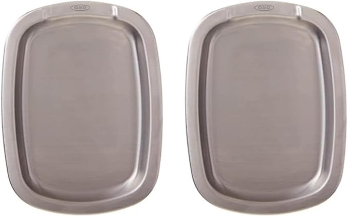 OXO Good Grips Non-Slip Spoon Rest Stainless Steel, Pack of 2