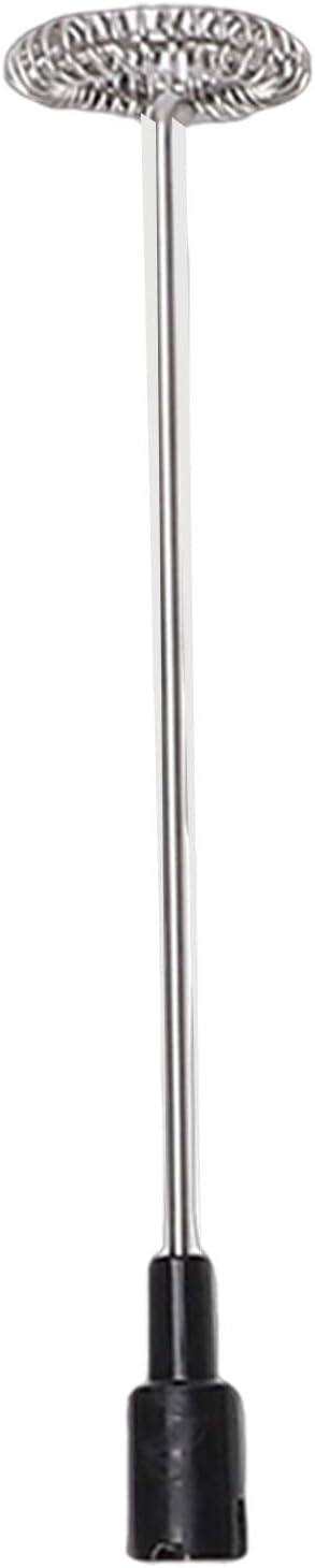AUNMAS USB Rechargeable Milk Frother, Stainless Steel Handheld Electric Whisk with 800mAh Battery, for Coffee Latte Cappuccino Egg Matcha Mixing