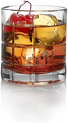 Anchor Hocking Manchester Rocks Old Fashioned Whiskey Glasses, 10.5 oz (Set of 12) -
