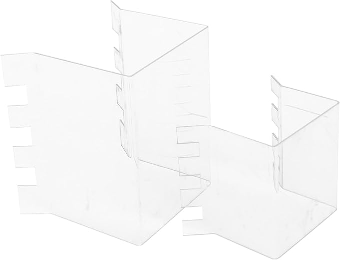 Cabilock 2Pcs Versatile Prep Bag Holder Stand for Food Storage Stable Support for Freezer Bags Bags and Baggie Organization Space-efficient Kitchen Accessory for Easy Filling and Preparation