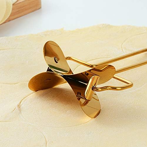Buyer Star Rainbow rolling pin-15.8-inch Professional Rolling Pin Fondant, Dumplings, Cookies, Pizza Dough, Pasta, Pie Crust, Pastry - Metal French Rolling Pin Roller (NO.3)