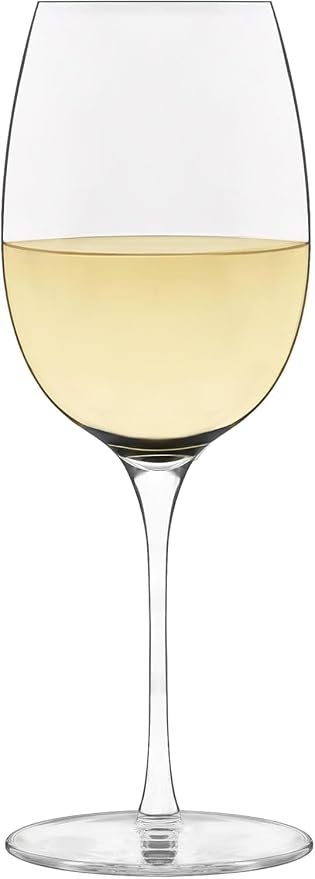 Libbey Signature Kentfield Wine Glasses, 13.25-Ounce, Set of 4, Made in USA, Dishwasher Safe, Classic Stemmed Glassware, Gift Box