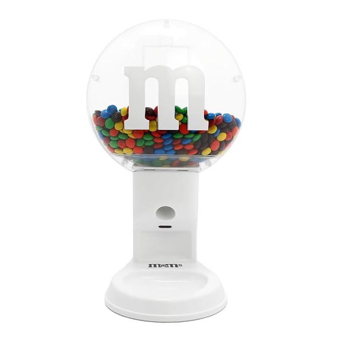 M&M’S Motion Activated Candy Dispenser for Milk Chocolate Candy, Fun, Reusable Gift for M&M’S Fans, Perfect for Birthdays, Holidays, and Special Occasions, No-Touch Sensor for Easy, Mess-Free Treat Sharing