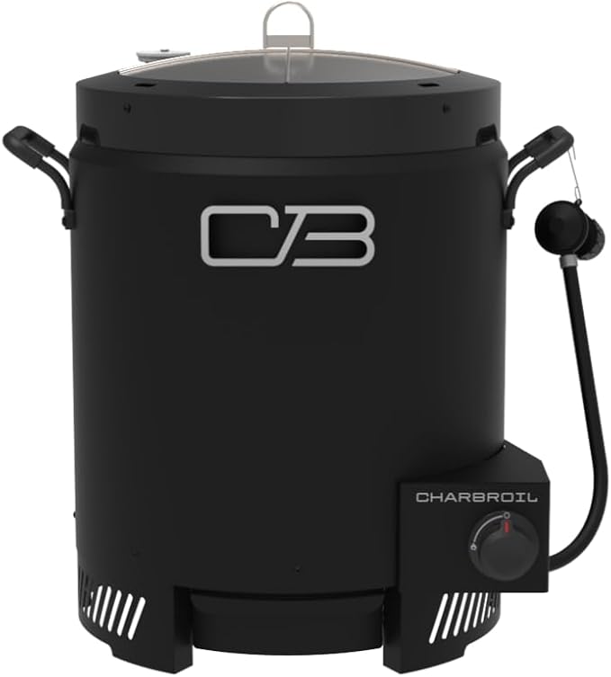 Charbroil The Big Easy Oil-Less Turkey Fryer | Outdoor Air Fryer | Propane Cooker, Black - 24102165